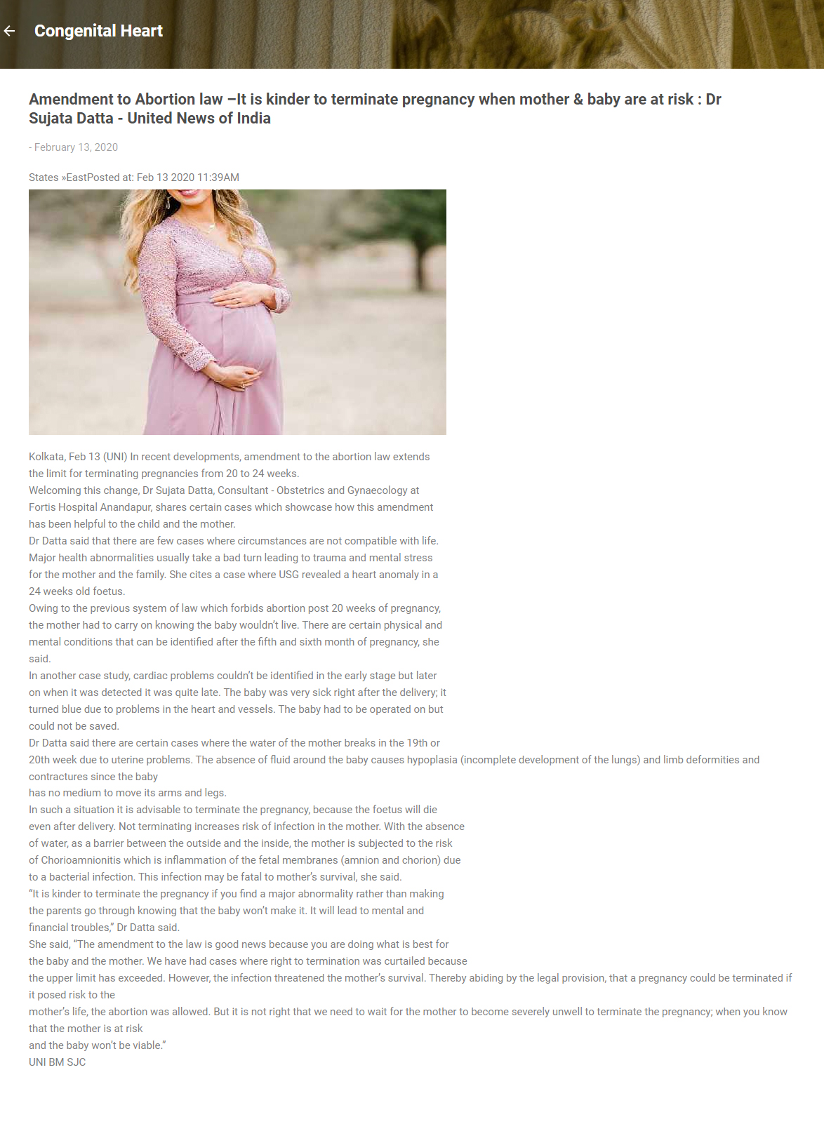 States East Posted, 13 February, 2020